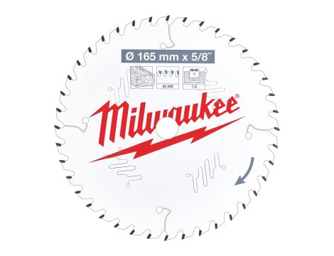 Milwaukee - Tarcza pilarska 165X15.87X1.6X40ATB - 4932471312