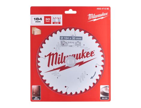 Milwaukee - Tarcza pilarska 184X30X2.1X40ATB - 4932471298