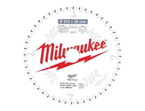 Milwaukee - Tarcza pilarska 210X30X2.8X48ATB - 4932471325