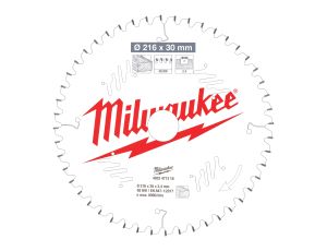 Milwaukee - Tarcza pilarska 216X30X2.4X48ATB NEG. - 4932471316