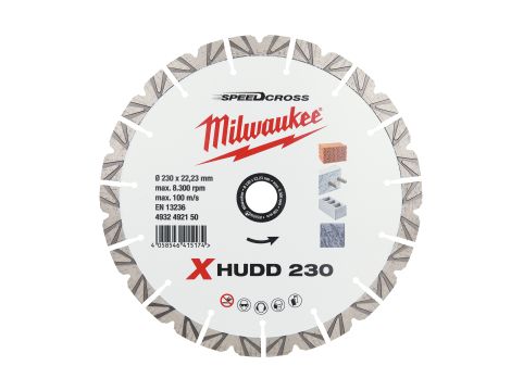 Milwaukee - Tarcza Speedcross Premium XHUDD 230mm - 4932492150
