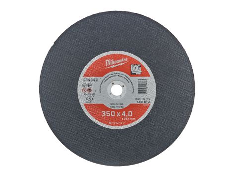 Milwaukee - Tarcza tnąca CutWSCS41/350X4 PRO+ - 4932471989 - opakowanie 10 szt. Cena za szt.