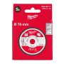 Milwaukee - Tarcza tnąca do metalu 76 mm - 5 szt. - 4932464717 - 3