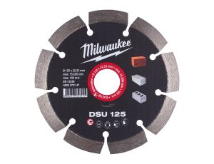 Milwaukee - Tarcze diamentowe  DSU 125 / 22.2 mm - 4932373147
