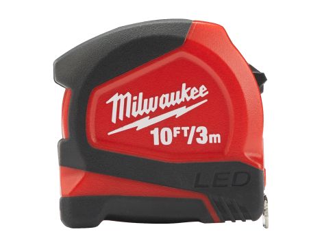 Milwaukee - Taśma miernicza LED 3 m - 48226602 - opakowanie 12 szt. Cena za szt.