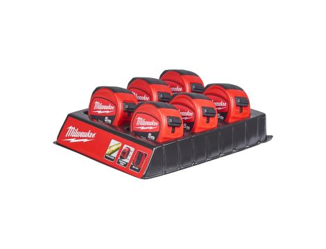 Milwaukee - Taśma miernicza SLIM S5/25 - 48227706 - opakowanie 6 szt. Cena za szt. - 2