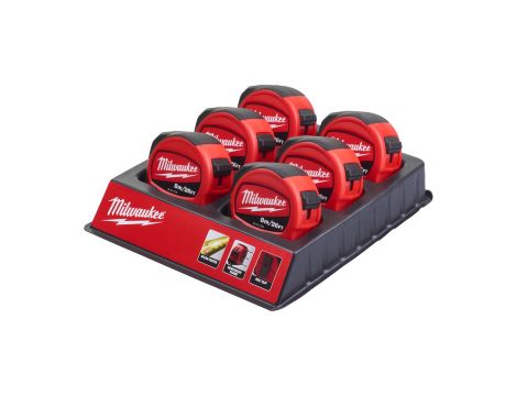 Milwaukee - Taśma miernicza SLIM S8-26/25 - 48227726 - opakowanie 24 szt. Cena za szt. - 3