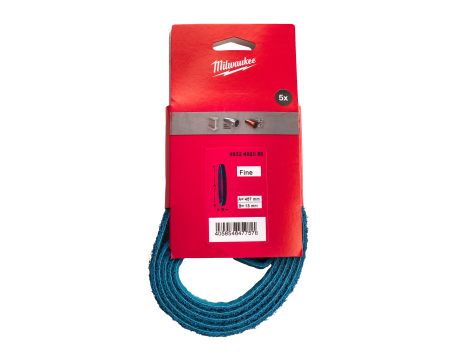 Milwaukee - Taśma ścierna drobnoziarnista 13 x 457 5szt. - 4932492886 - 2