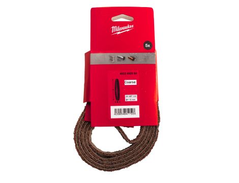 Milwaukee - Taśma ścierna gruboziarnista 13 x 457 5szt. - 4932492884 - 2