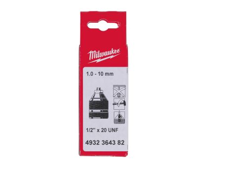 Milwaukee - Uchwyt samozac. 1/2" x 20 1,0 - 10 mm - 4932364382 - 2