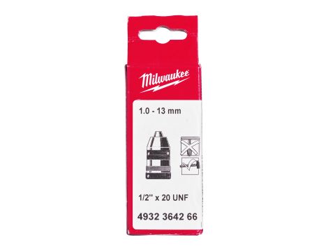 Milwaukee - Uchwyt samozac. 1/2" x 20 1,0 - 13 mm - 4932364266 - 2