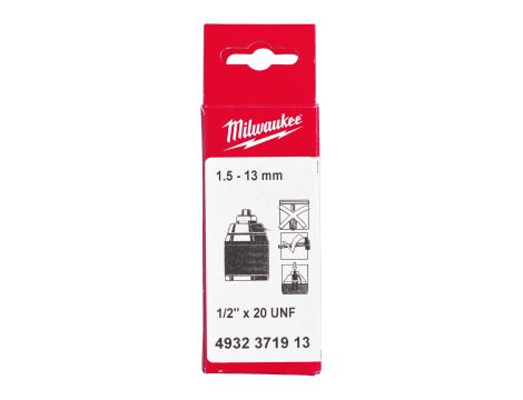 Milwaukee - Uchwyt samozac. 1/2" x 20 1,5 - 13 mm - 4932371913 - 2