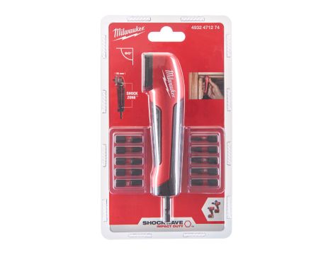 Milwaukee - Udarowa przystawka kątowa Shockwave - 4932471274 - 2