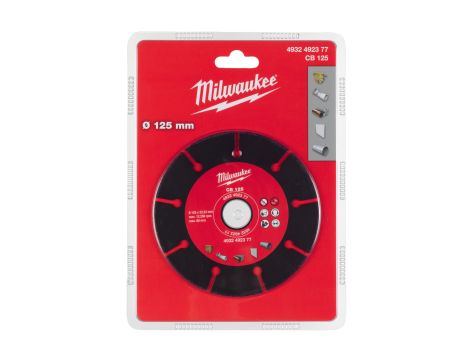 Milwaukee - Uniwersalna tarcza tnąca z nasypem z węglika 125 mm - 4932492377 - 2