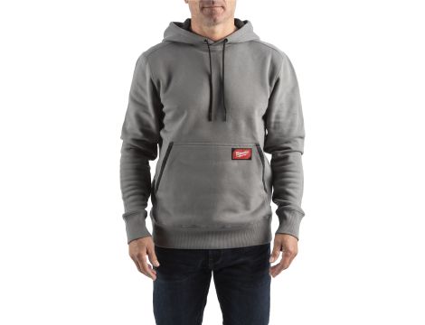 Milwaukee - WH MW GR XXL Bluza z kapturem - szara - 4932493125