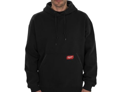 Milwaukee - WHB-XXL WORK Bluza z kapturem czarna  - 4933478216