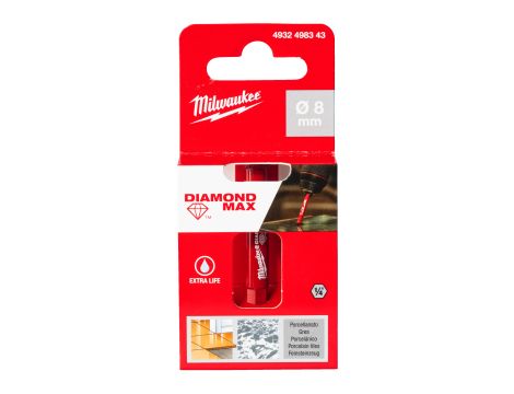 Milwaukee - Wiertło diamentowe 8mm-1szt. - 4932498343 - 2