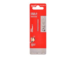 Milwaukee - Wiertło do metalu HSS-G CO 1,0 mm (2 szt.) - 4932363248 - image 2
