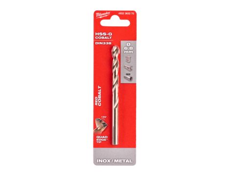 Milwaukee - Wiertło do metalu HSS-G CO 6,8 mm (1 szt.) - 4932363270 - 2