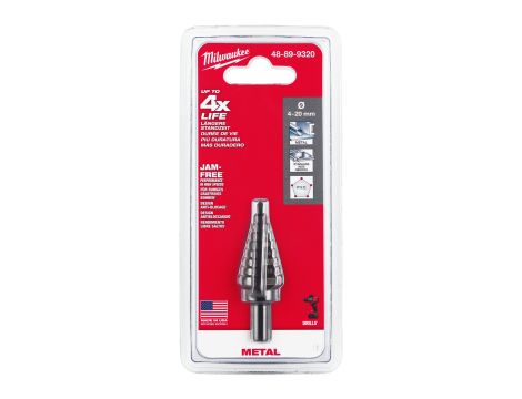 Milwaukee - Wiertło stopniowe 4-20mm - 48899320 - 2