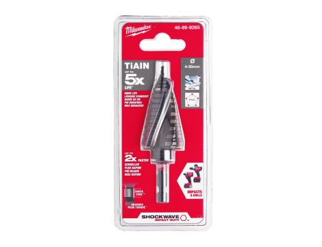 Milwaukee - Wiertło stopniowe udarowe Shockwave 4-30mm - 48899265 - 2
