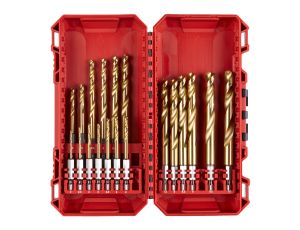 Milwaukee - Wiertło udarowe do metalu SWave HSS-G Tin 19szt. - zestaw - 4932493866