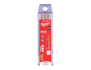 Milwaukee - Wiertło udarowe do metalu SWave HSS-G Tin 2.5mm -10szt. - 4932478175 - image 2