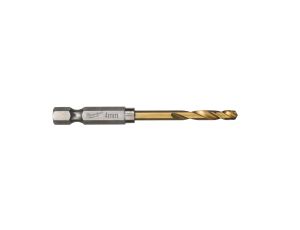 Milwaukee - Wiertło udarowe do metalu SWave HSS-G Tin 4.0mm -10szt. - 4932478178
