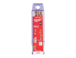 Milwaukee - Wiertło udarowe do metalu SWave HSS-G Tin 4.5mm -10szt. - 4932478179 - image 2