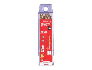 Milwaukee - Wiertło udarowe do metalu SWave HSS-G Tin 5.0mm -10szt. - 4932478180 - image 2