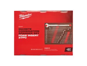 Milwaukee - Wkładka piankowa z kluczami płasko-oczkowymi MAXBITE™ 27szt. - do wózków narzędziowych - 4932493247 - image 2