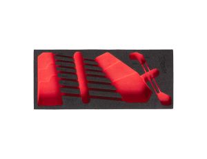 Milwaukee - Wkładka piankowa z kluczkami oczkowymi, podwójnie odsadzonymi - 4932499087