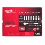 Milwaukee - Wkładka piankowa z nasadkami 1/2", bitami udarowymi, adapterem i kluczami imbusowymi - do skrzyni Packout z szufladami, 70 szt - 4932480716 - 3