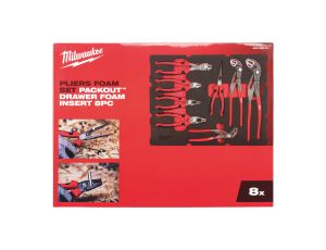 Milwaukee - Wkładka piankowa ze szczypcami nastawnymi i tnącymi- do skrzyni Packout z szufladami, 8 szt - 4932493643 - image 2