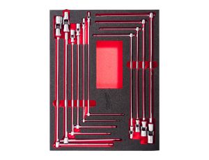 Milwaukee - Wsad piankowy do zestawu 10szt kluczy z uchwytem T - 4932499295