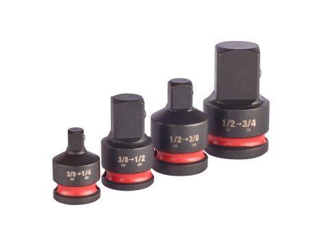 Milwaukee - Zestaw adaptorów udarowych - 4 szt. Hex - 4932480356