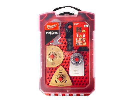 Milwaukee - Zestaw brzeszczotów do narzędzia wielofunkcyjnego - 8 szt. - 48906088 - 2