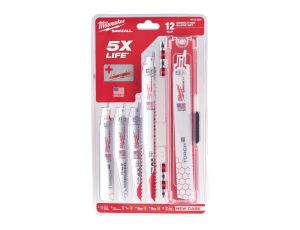 Milwaukee - Zestaw brzeszczotów do piły szablastej - 12 szt. - 49222229 - image 2