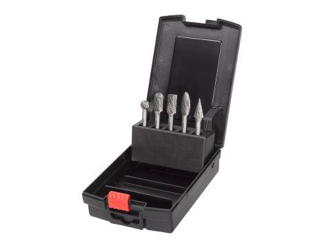 Milwaukee - Zestaw frezów do metalu z TCT 6x12,7mm - 5 szt - 4932493576