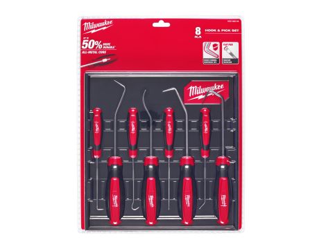 Milwaukee - Zestaw haków - 8 szt. - 4932480569 - 2