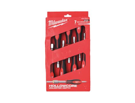 Milwaukee - Zestaw kluczy nasadowych Hollowcore magnetycznych 7szt - 4932479891
