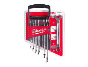 Milwaukee - Zestaw kluczy płasko-oczkowych MAXBITE 7 szt. - metryczny - 4932464257 - image 2