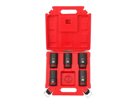 Milwaukee - Zestaw nasadek 3/4" do aut ciężarowych - 5szt. - 4932498750