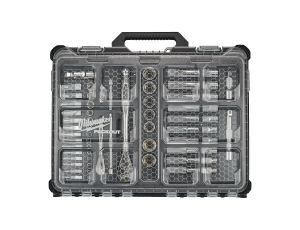 Milwaukee - Zestaw nasadek metrycznych ¼” i ½” z grzechotką w organizerze PACKOUT, 63 szt. - 4932493661 - image 2