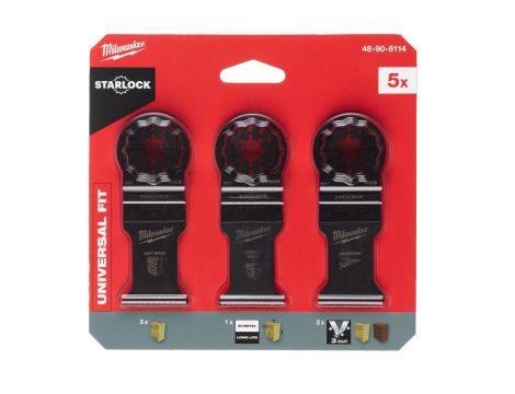 Milwaukee - Zestaw ostrzy do drewna do narzędzi wielofuncyjnych OMT - 48906114 - 2