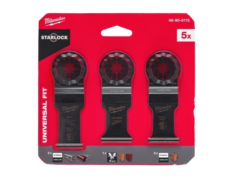 Milwaukee - Zestaw ostrzy do metalu do narzędzi wielofuncyjnych OMT - 48906115 - 2