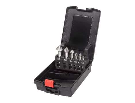 Milwaukee - Zestaw pogłębiaczy stożkowych HSS z kobaltem 6 szt. - 4932493575