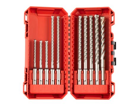 Milwaukee - Zestaw wierteł SDS Plus MX4 - 10 szt. - 4932492115