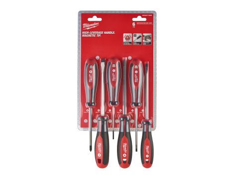 Milwaukee - Zestaw wkrętaków PZ & SL - 6 szt. - 4932471806 - 2
