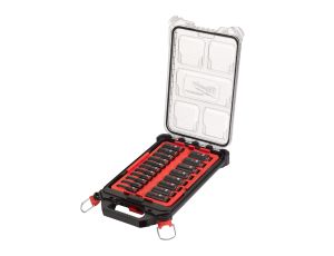 Milwaukee - Zestaw nasadek PACKOUT™ SHOCKWAVE™ IMPACT DUTY⅜″ długich (19szt.) - 4932480946
